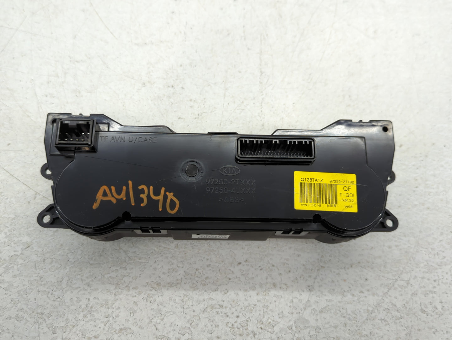 2011-2013 Kia Optima Climate Control Module Temperature AC/Heater Replacement P/N:97250-2T791 Q138T9ZZ Fits Fits 2011 2012 2