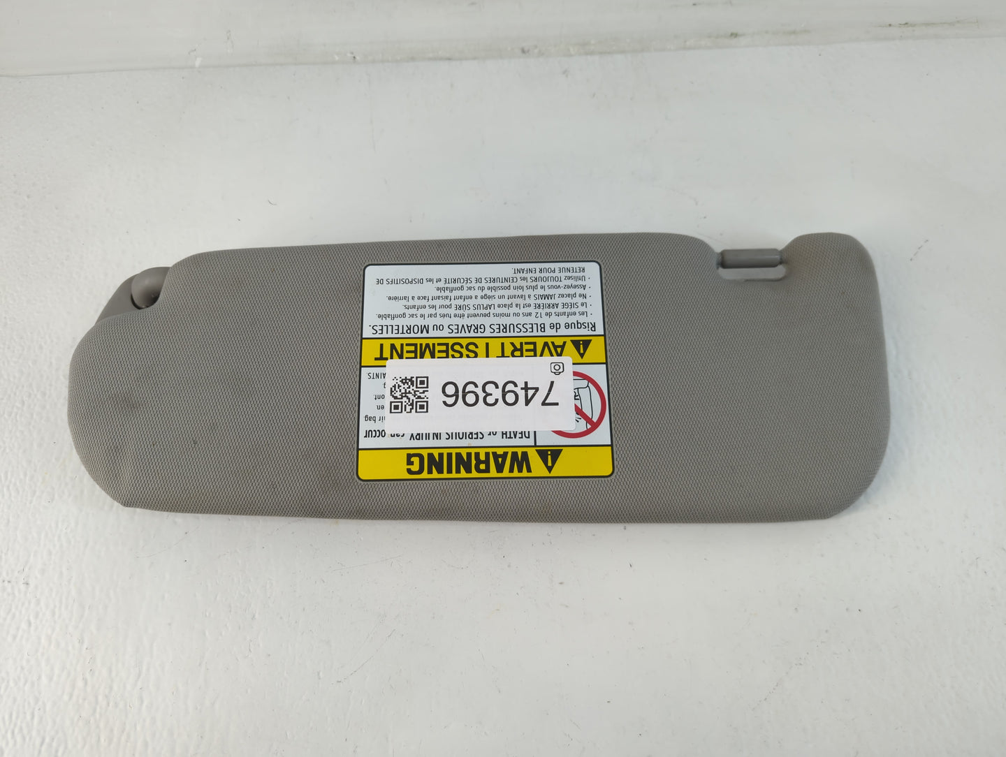 2011-2016 Kia Optima Sun Visor Shade Replacement Passenger Right Mirror Fits Fits 2011 2012 2013 2014 2015 2016 OEM Used Aut