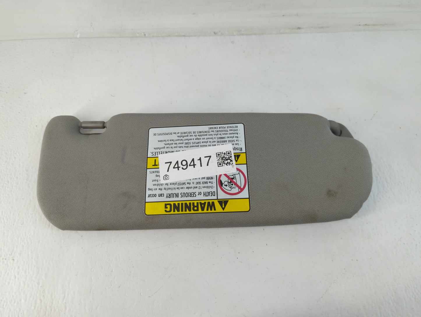 2011-2016 Kia Optima Sun Visor Shade Replacement Driver Left Mirror Fits Fits 2011 2012 2013 2014 2015 2016 OEM Used Auto Pa