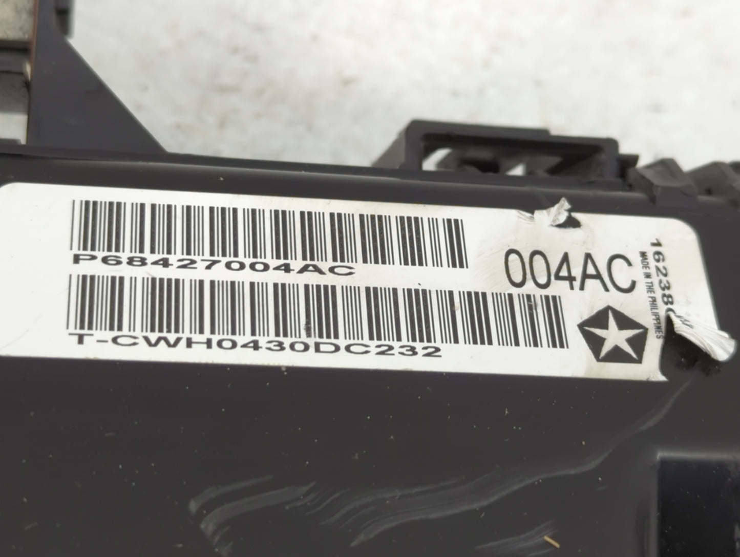 2011-2013 Kia Optima Fusebox Fuse Box Panel Relay Module P/N:PP-TD10 7154-7630-30 Fits Fits 2011 2012 2013 OEM Used Auto Par