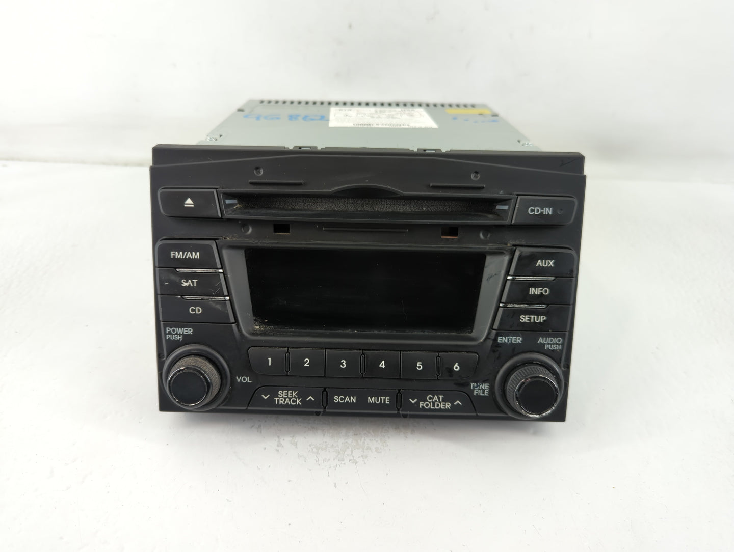 2011-2013 Kia Optima Radio AM FM Cd Player Receiver Replacement P/N:96170-2T651CA Fits Fits 2011 2012 2013 OEM Used Auto Par