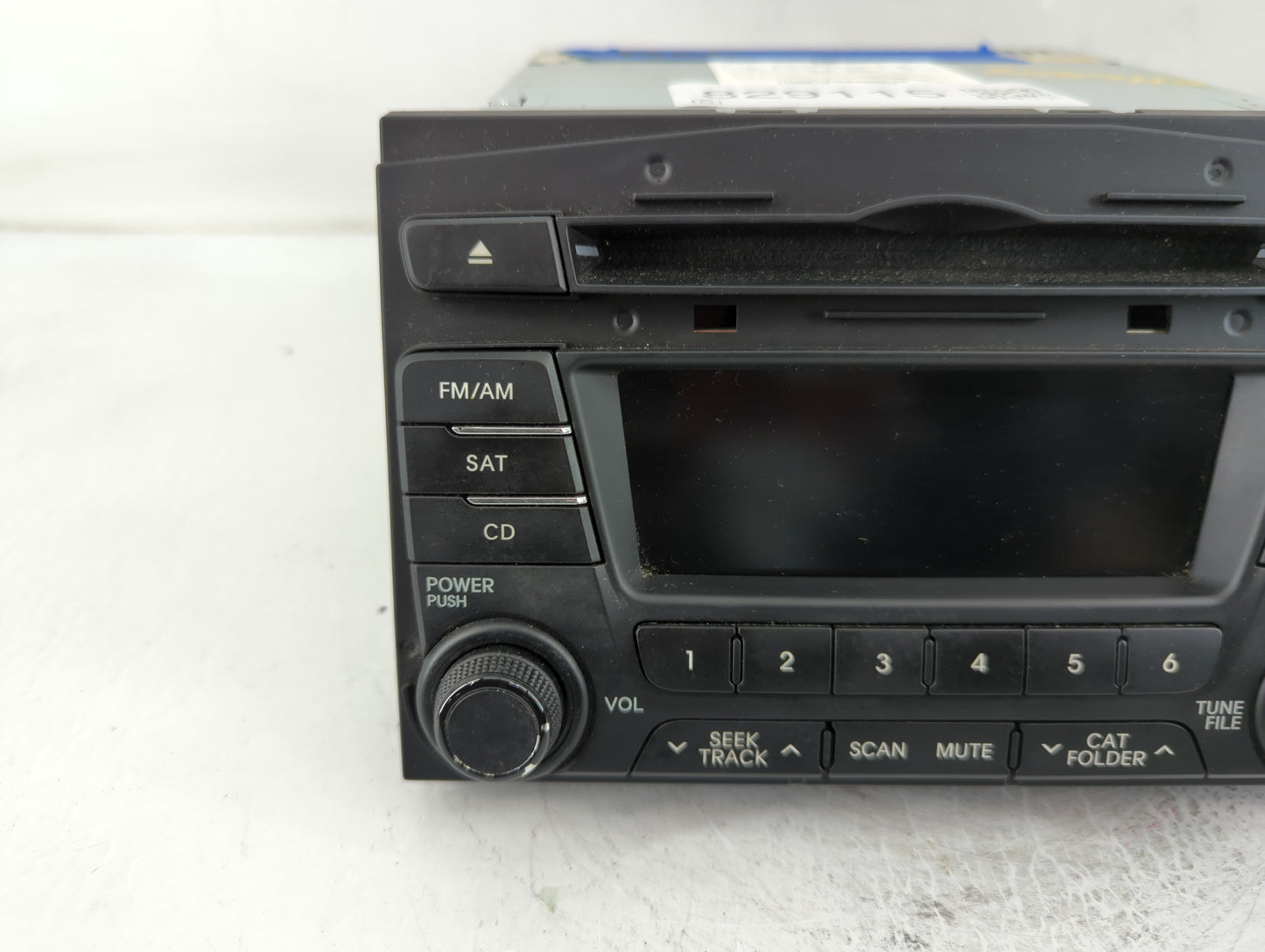2011-2013 Kia Optima Radio AM FM Cd Player Receiver Replacement P/N:96170-2T651CA Fits Fits 2011 2012 2013 OEM Used Auto Par