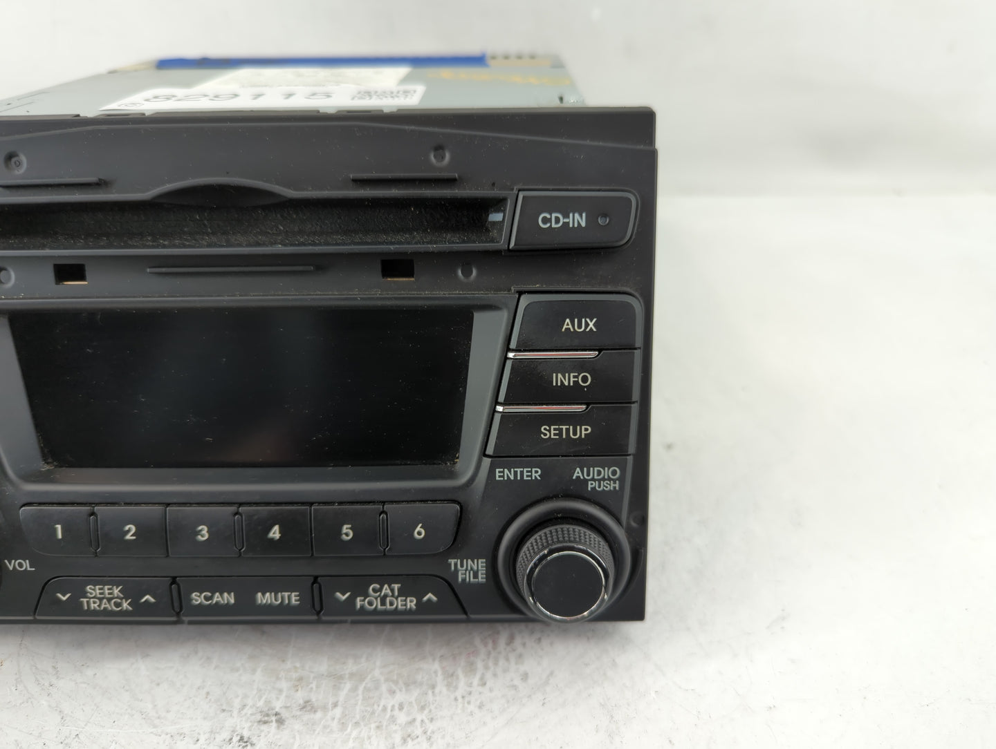 2011-2013 Kia Optima Radio AM FM Cd Player Receiver Replacement P/N:96170-2T651CA Fits Fits 2011 2012 2013 OEM Used Auto Par