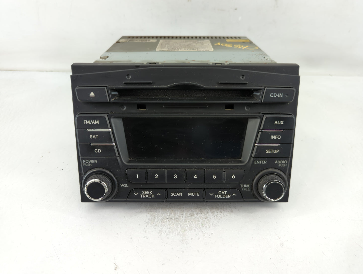 2011-2013 Kia Optima Radio AM FM Cd Player Receiver Replacement P/N:96170-2T651CA Fits Fits 2011 2012 2013 OEM Used Auto Par