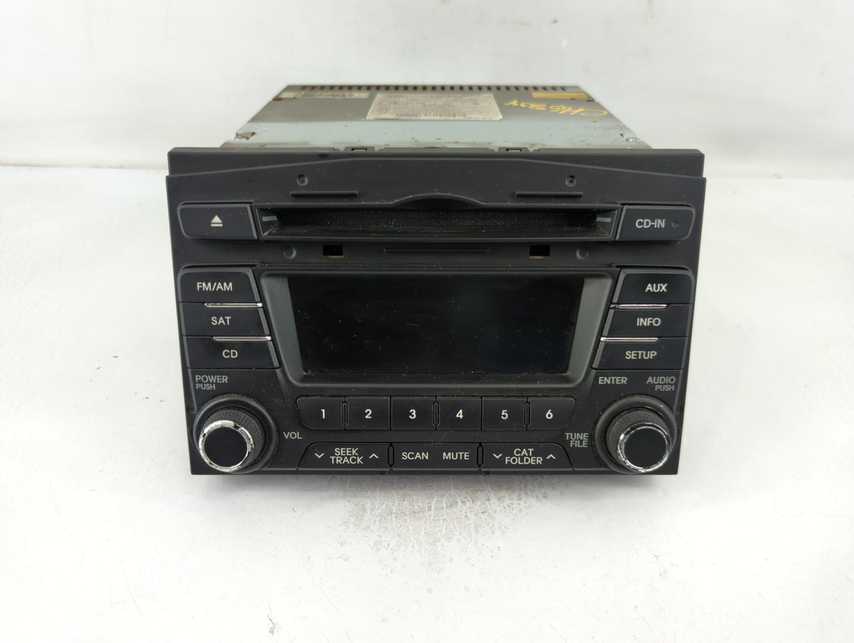 2011-2013 Kia Optima Radio AM FM Cd Player Receiver Replacement P/N:96170-2T651CA Fits Fits 2011 2012 2013 OEM Used Auto Par