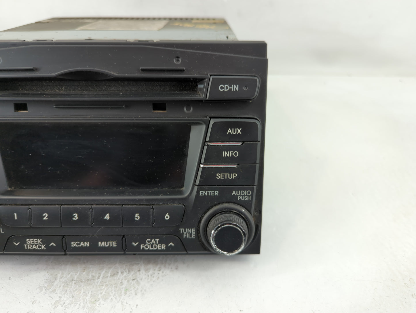 2011-2013 Kia Optima Radio AM FM Cd Player Receiver Replacement P/N:96170-2T651CA Fits Fits 2011 2012 2013 OEM Used Auto Par