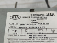 2011-2013 Kia Optima Radio AM FM Cd Player Receiver Replacement P/N:96560-4U102EC5 Fits Fits 2011 2012 2013 OEM Used Auto Pa