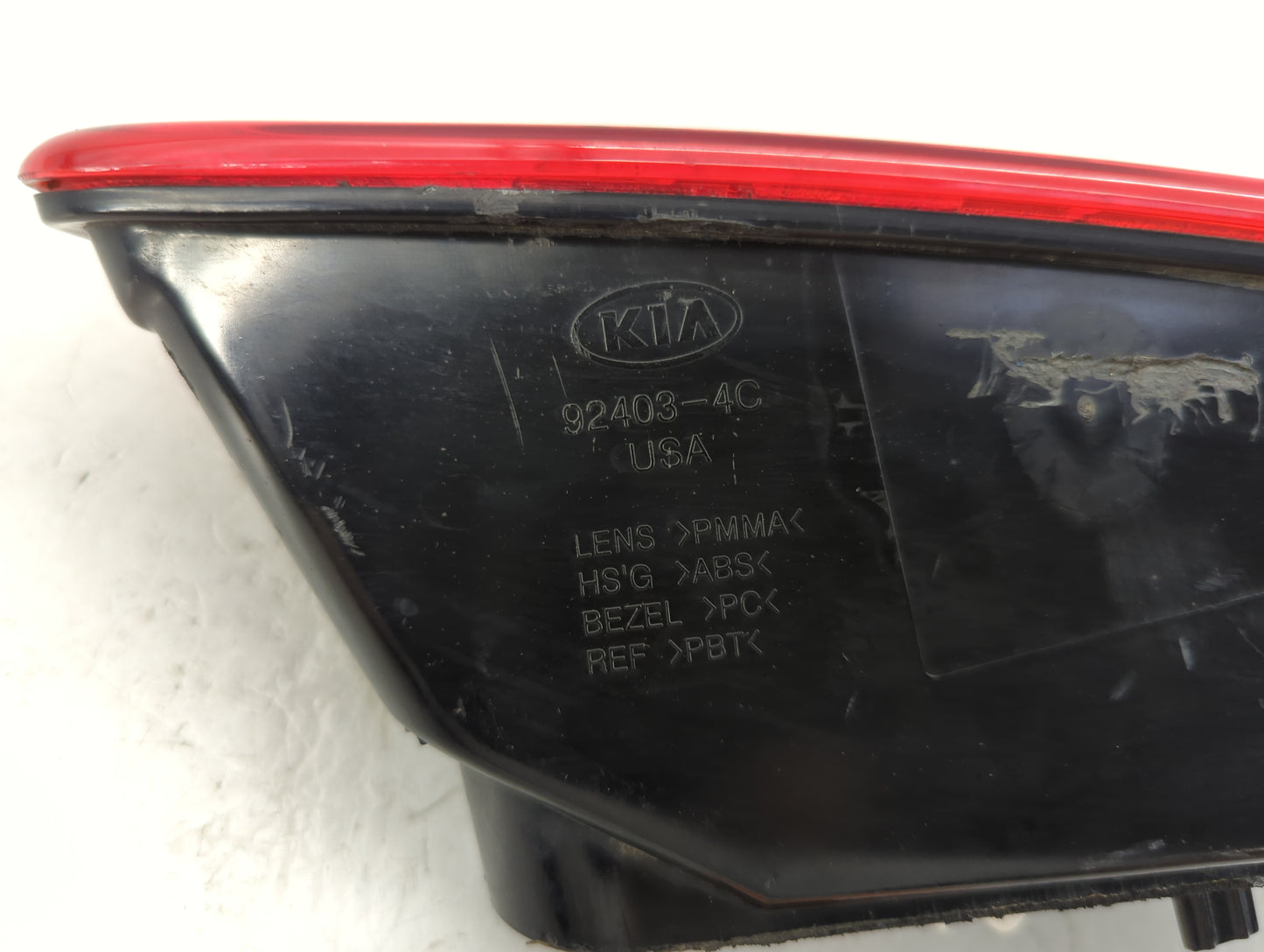 2011 Kia Optima Driver Left Side Tail Light Taillight Deck Lid Mounted - Oemusedautoparts1.com