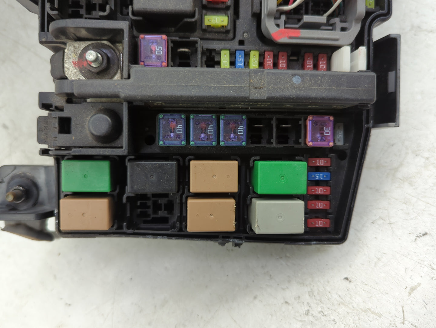 2011-2013 Kia Optima Fusebox Fuse Box Panel Relay Module Fits Fits 2011 2012 2013 OEM Used Auto Parts - Oemusedautoparts1.co