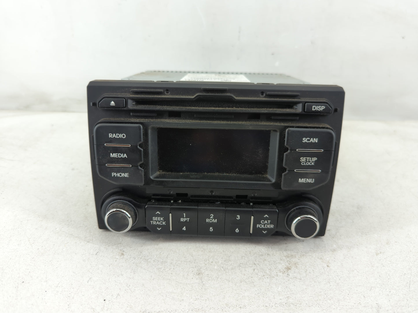 2012-2015 Kia Rio Radio AM FM Cd Player Receiver Replacement P/N:96170-1W950CA Fits Fits 2012 2013 2014 2015 OEM Used Auto P