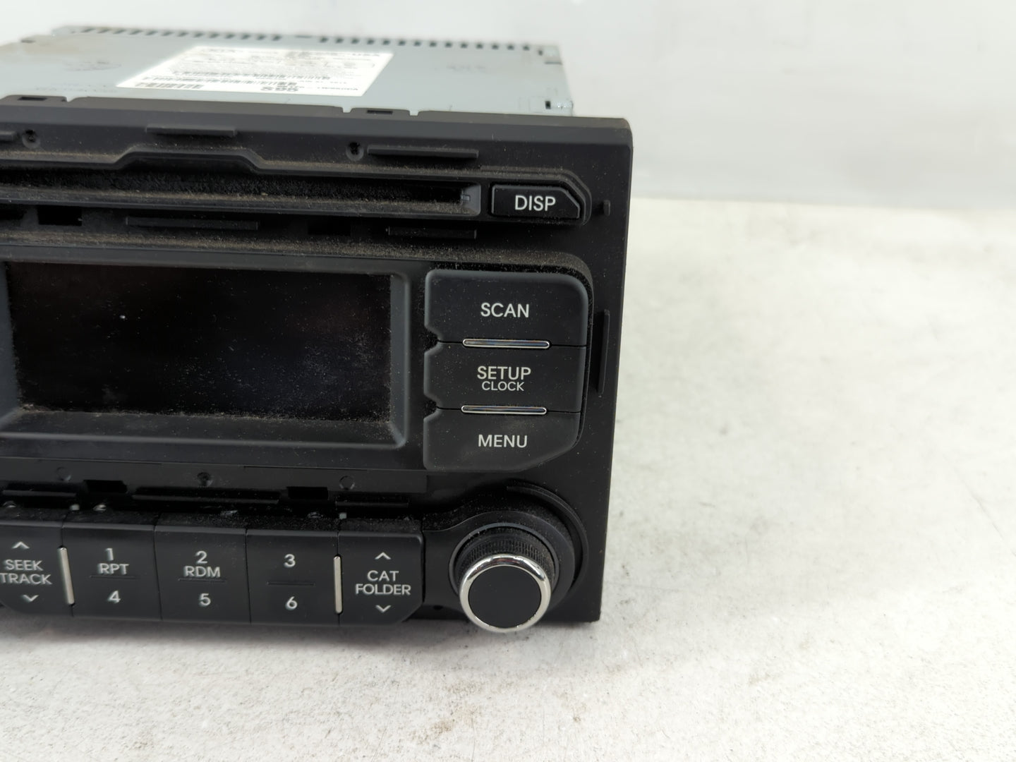 2012-2015 Kia Rio Radio AM FM Cd Player Receiver Replacement P/N:96170-1W950CA Fits Fits 2012 2013 2014 2015 OEM Used Auto P