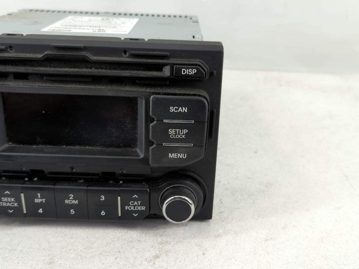 2012-2015 Kia Rio Radio AM FM Cd Player Receiver Replacement P/N:96170-1W950CA Fits Fits 2012 2013 2014 2015 OEM Used Auto P