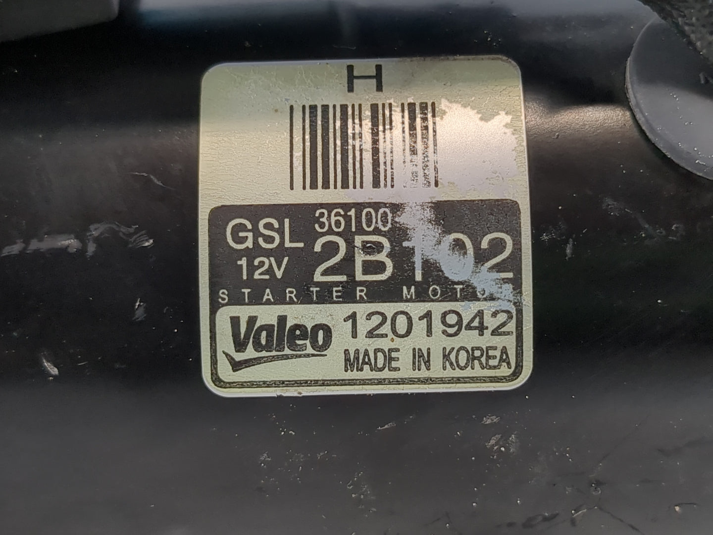 2013-2014 Kia Rio Car Starter Motor Solenoid OEM P/N:36100-2B102 Fits Fits 2012 2013 2014 2015 2016 2017 OEM Used Auto Parts