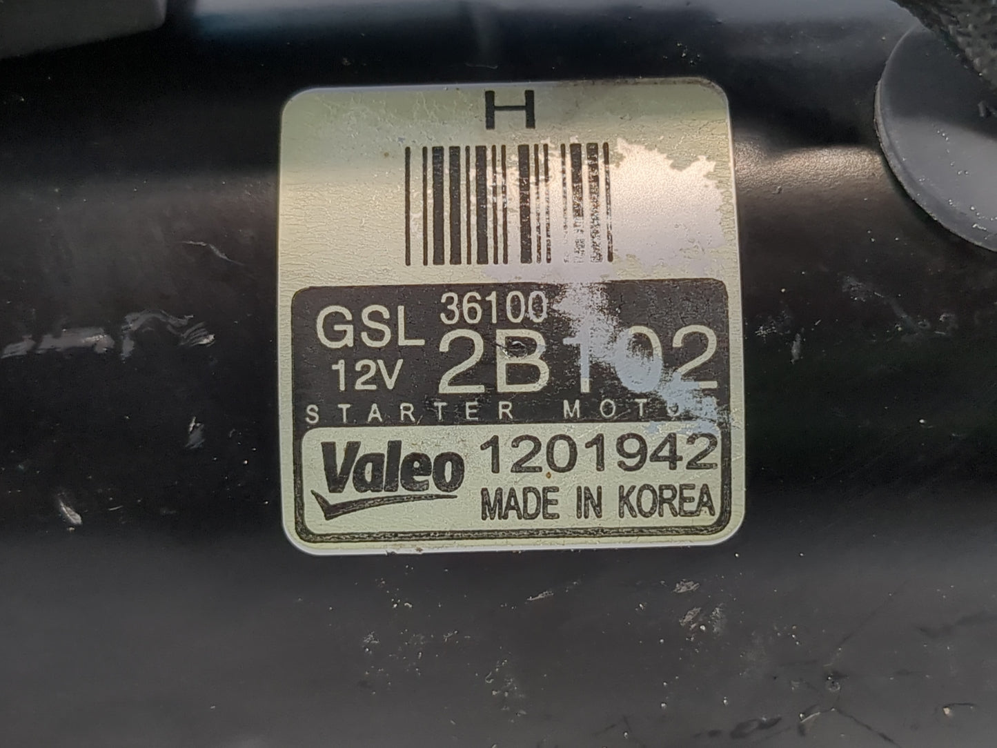 2013-2014 Kia Rio Car Starter Motor Solenoid OEM P/N:36100-2B102 Fits Fits 2012 2013 2014 2015 2016 2017 OEM Used Auto Parts