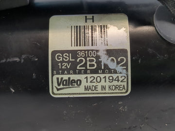 2013-2014 Kia Rio Car Starter Motor Solenoid OEM P/N:36100-2B102 Fits Fits 2012 2013 2014 2015 2016 2017 OEM Used Auto Parts