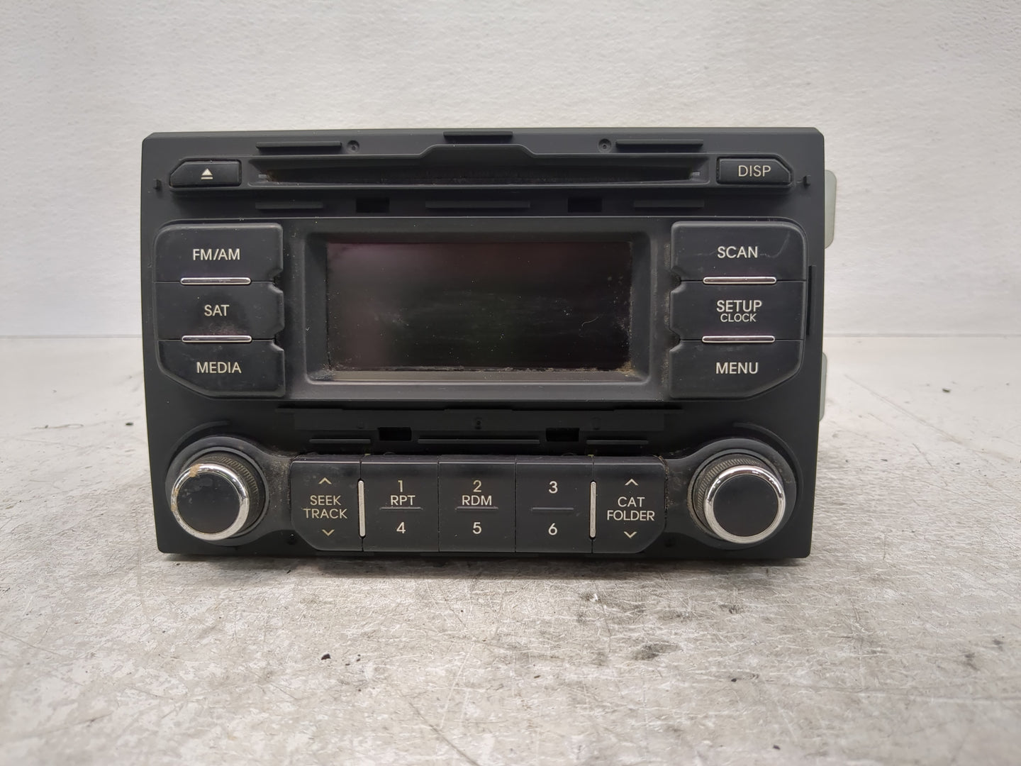 2012-2015 Kia Rio Radio AM FM Cd Player Receiver Replacement P/N:96170-1W900CA Fits Fits 2012 2013 2014 2015 OEM Used Auto P