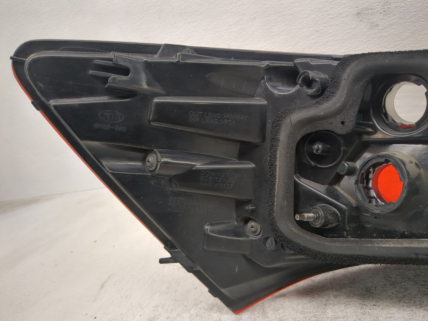 2012-2017 Kia Rio Tail Light Assembly Driver Left OEM Fits Fits 2012 2013 2014 2015 2016 2017 OEM Used Auto Parts - Oemuseda