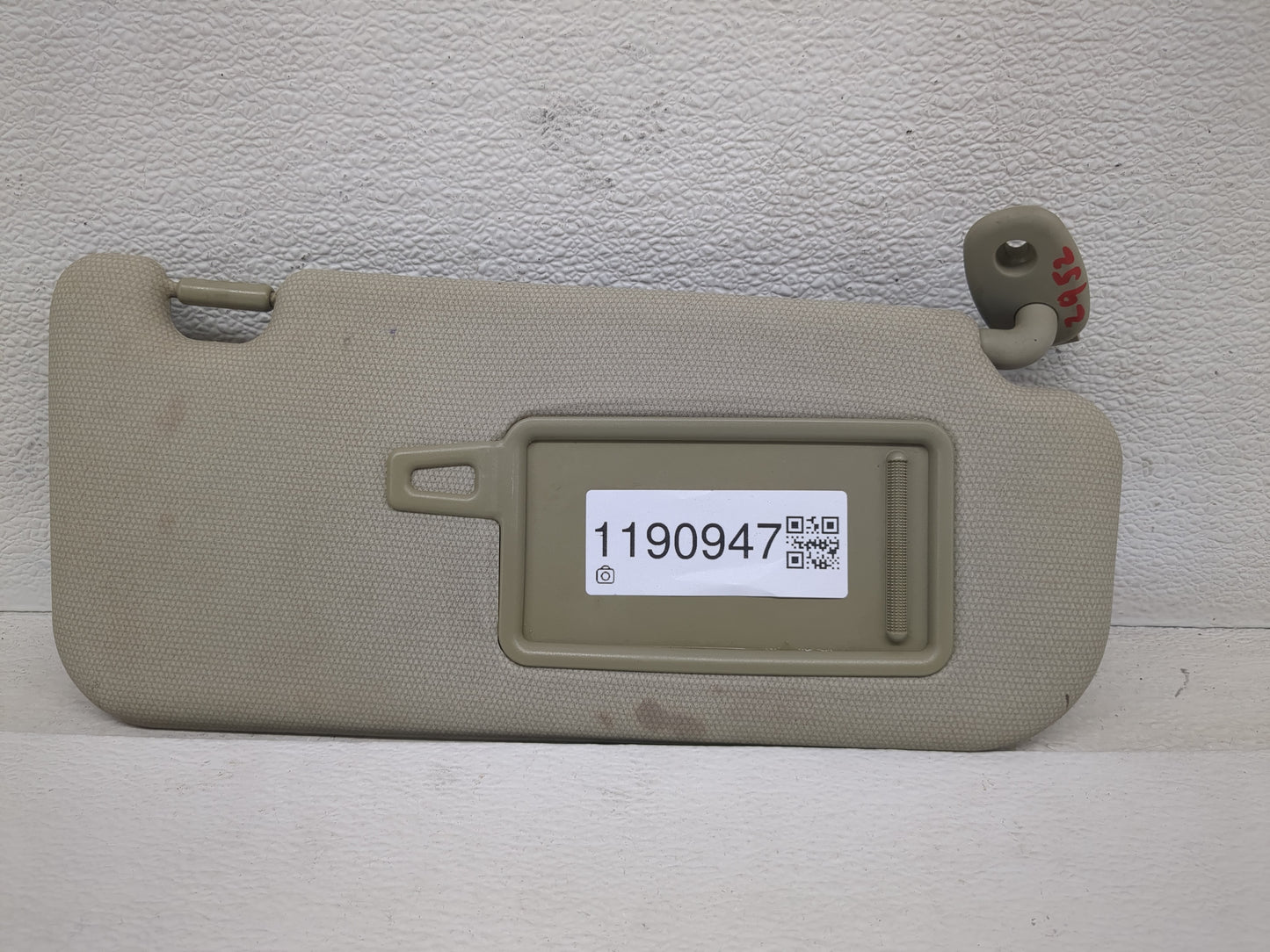 2012-2017 Kia Rio Sun Visor Shade Replacement Passenger Right Mirror Fits Fits 2012 2013 2014 2015 2016 2017 OEM Used Auto P