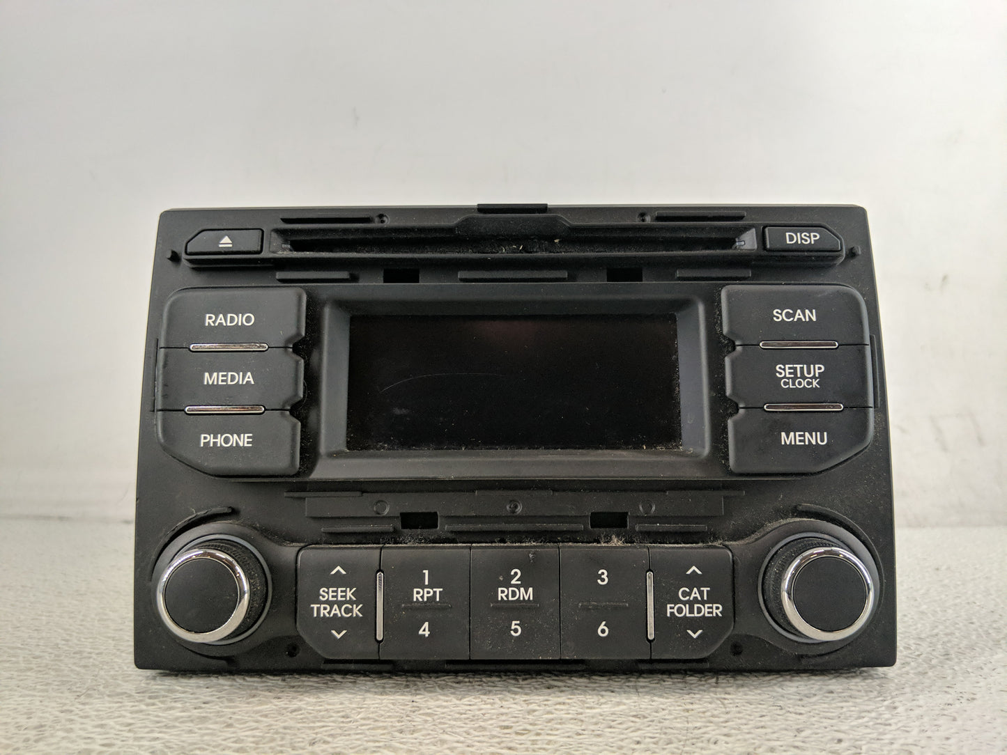 2012-2015 Kia Rio Radio AM FM Cd Player Receiver Replacement P/N:96170-1W950CA Fits Fits 2012 2013 2014 2015 OEM Used Auto P