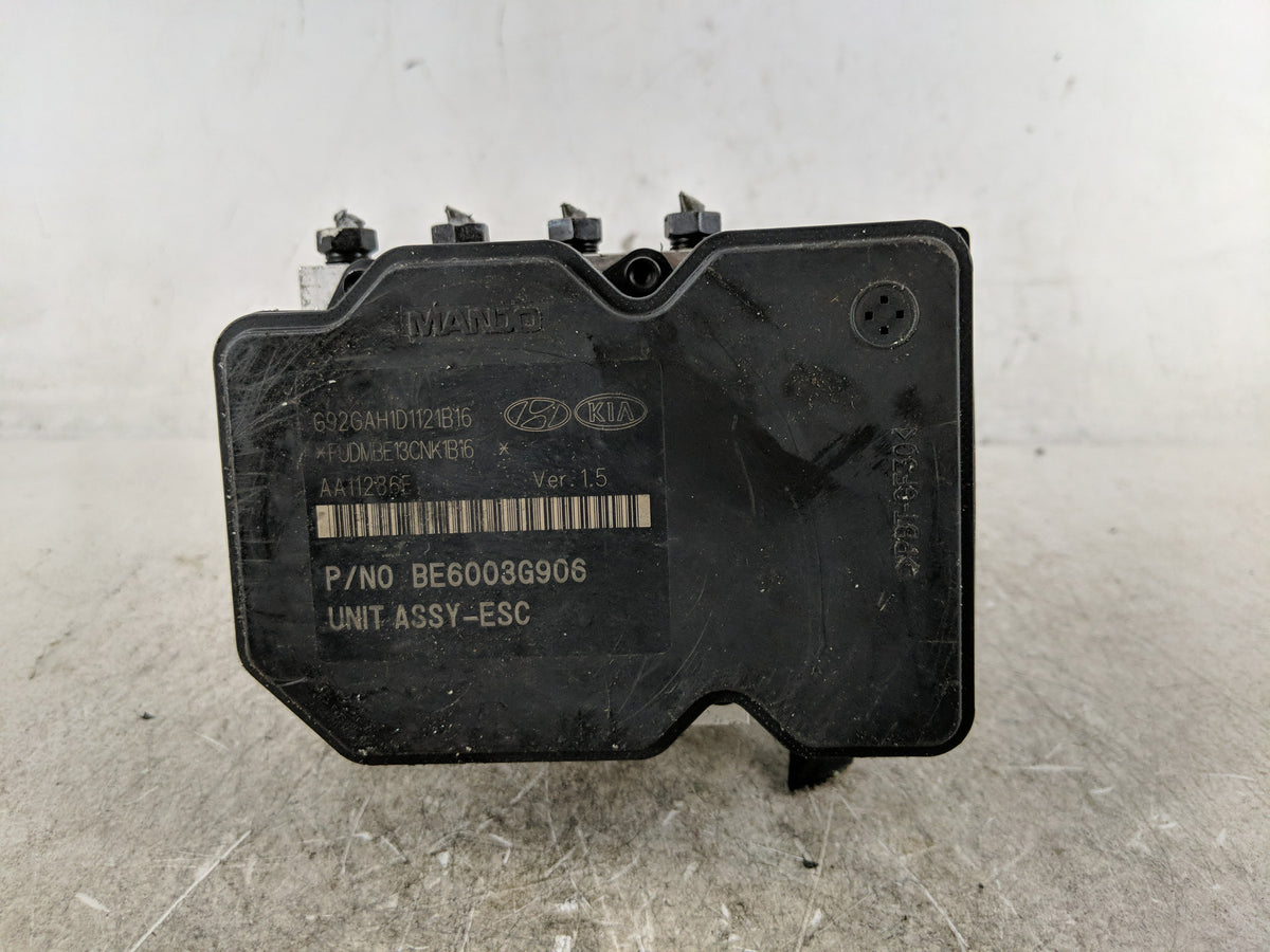 2012-2015 Kia Rio ABS Pump Control Module Replacement P/N:58920-1W400 BE6003G90S Fits Fits 2012 2013 2014 2015 OEM Used Auto