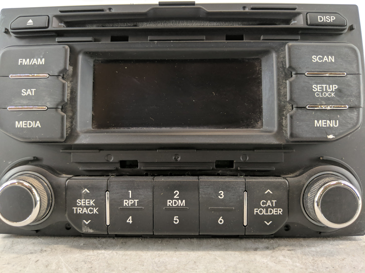 2012-2015 Kia Rio Radio AM FM Cd Player Receiver Replacement P/N:96170-1W900CA Fits Fits 2012 2013 2014 2015 OEM Used Auto P