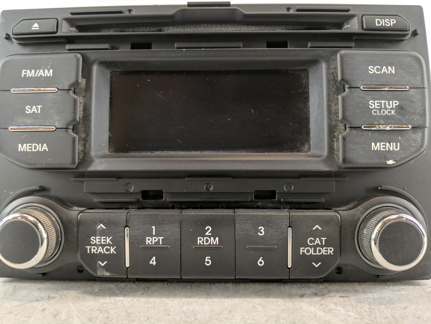 2012-2015 Kia Rio Radio AM FM Cd Player Receiver Replacement P/N:96170-1W900CA Fits Fits 2012 2013 2014 2015 OEM Used Auto P
