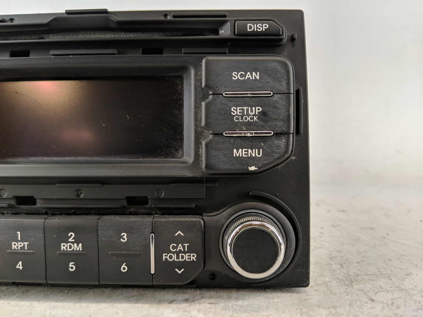 2012-2015 Kia Rio Radio AM FM Cd Player Receiver Replacement P/N:96170-1W900CA Fits Fits 2012 2013 2014 2015 OEM Used Auto P