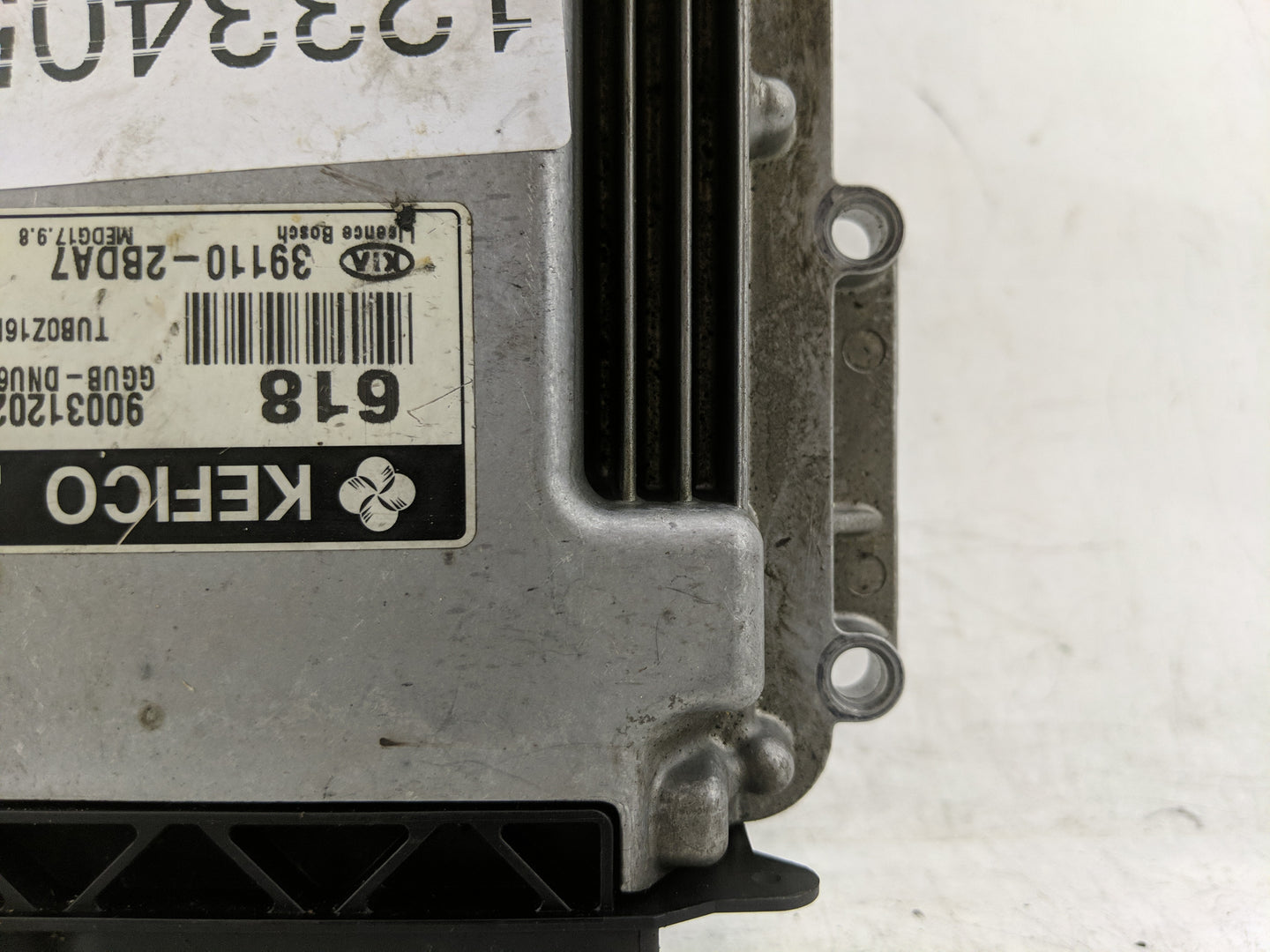 2012-2013 Kia Rio PCM Engine Control Computer ECU ECM PCU OEM P/N:39110-2BDL6 39110-2BDA7 Fits Fits 2012 2013 OEM Used Auto 