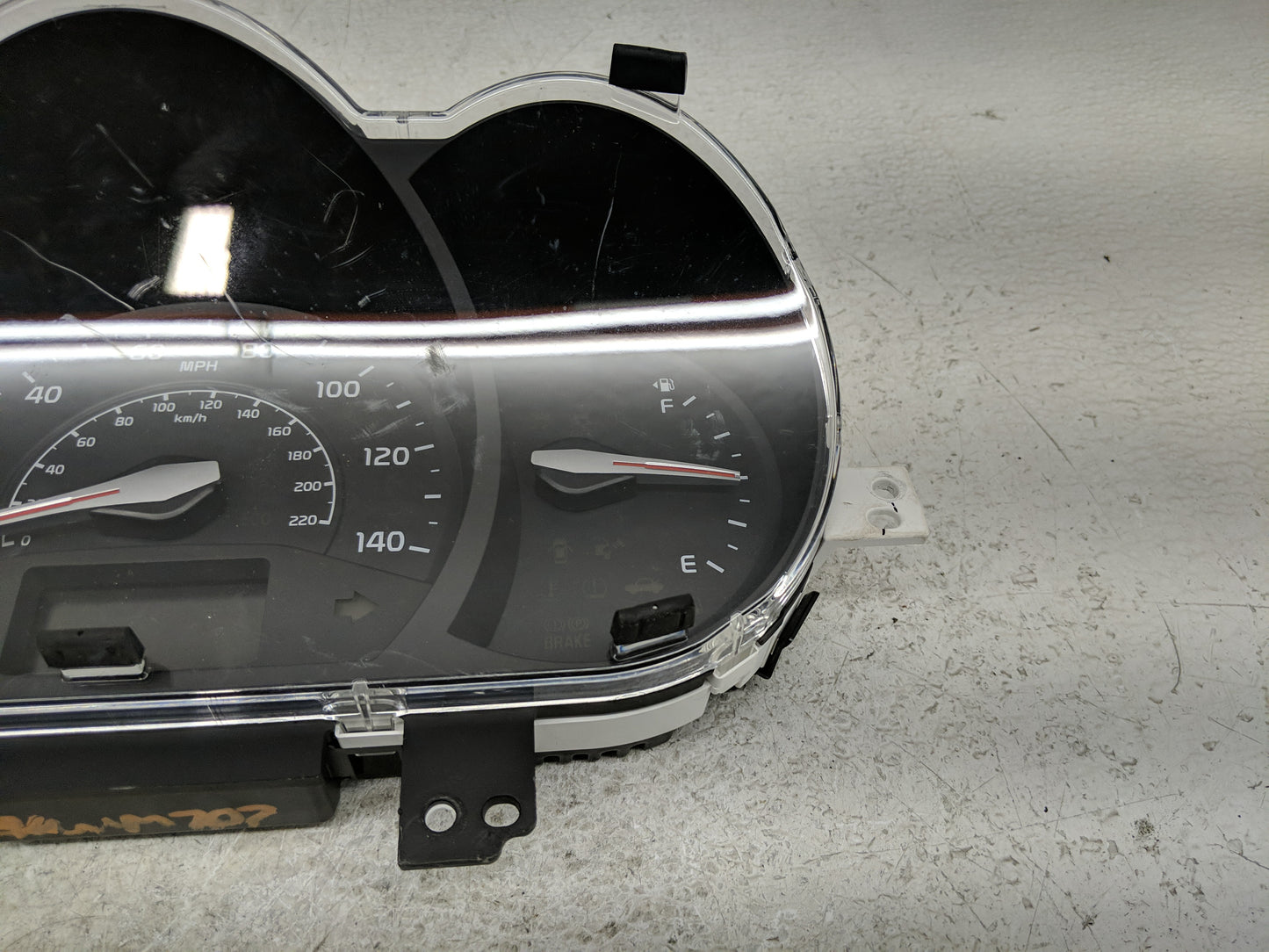 2012-2015 Kia Rio Instrument Cluster Speedometer Gauges P/N:94022-1W018 Fits Fits 2012 2013 2014 2015 OEM Used Auto Parts - 
