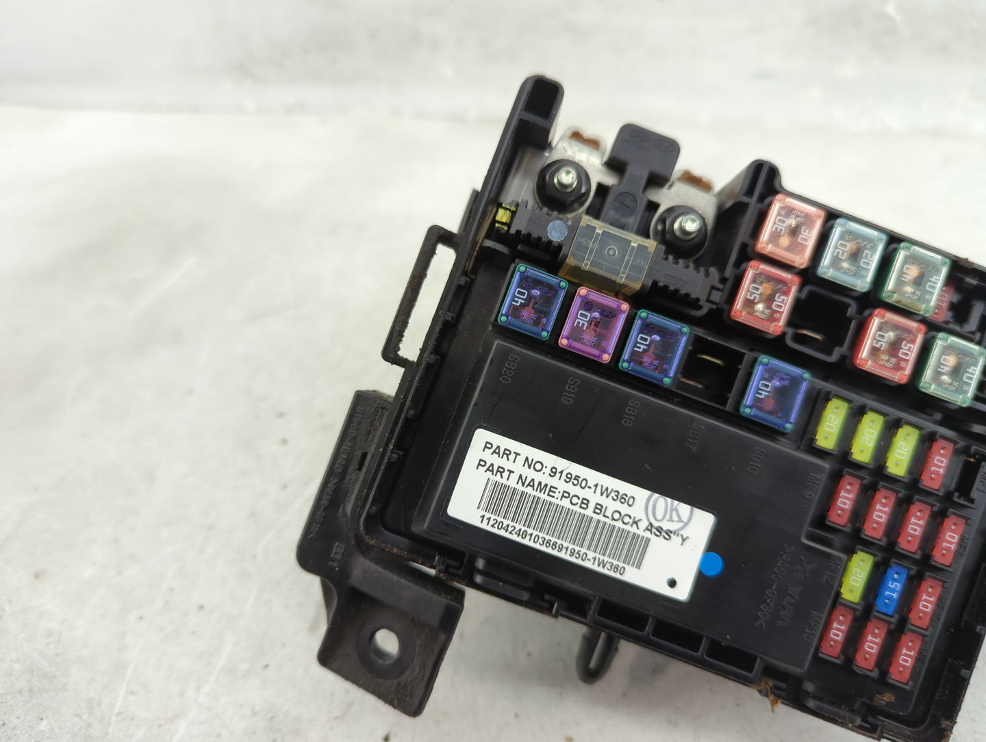 2012-2015 Kia Rio Fusebox Fuse Box Panel Relay Module P/N:91950-1W350 91950-1W360, 91950-1W430 Fits Fits 2012 2013 2014 2015