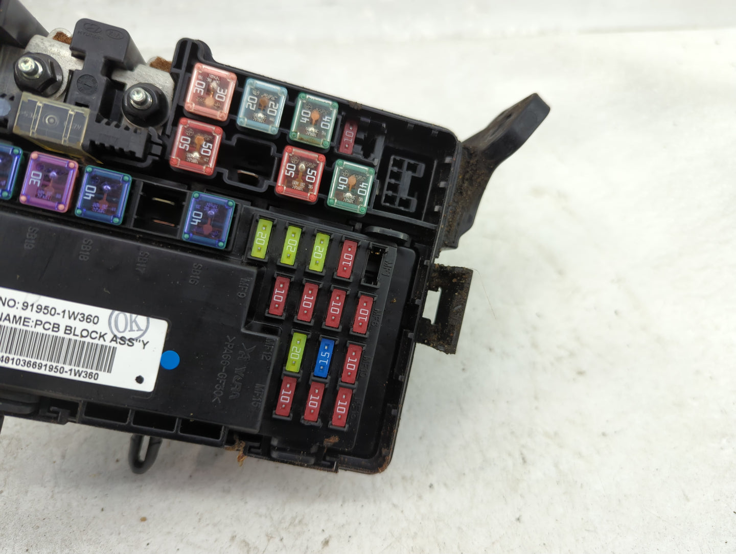 2012-2015 Kia Rio Fusebox Fuse Box Panel Relay Module P/N:91950-1W350 91950-1W360, 91950-1W430 Fits Fits 2012 2013 2014 2015