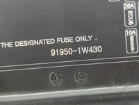 2012-2015 Kia Rio Fusebox Fuse Box Panel Relay Module P/N:91950-1W350 91950-1W360, 91950-1W430 Fits Fits 2012 2013 2014 2015