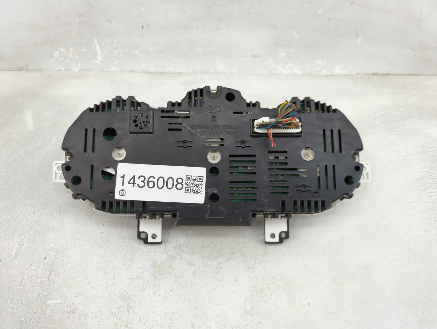 2013 Kia Rio Instrument Cluster Speedometer Gauges Fits OEM Used Auto Parts - Oemusedautoparts1.com