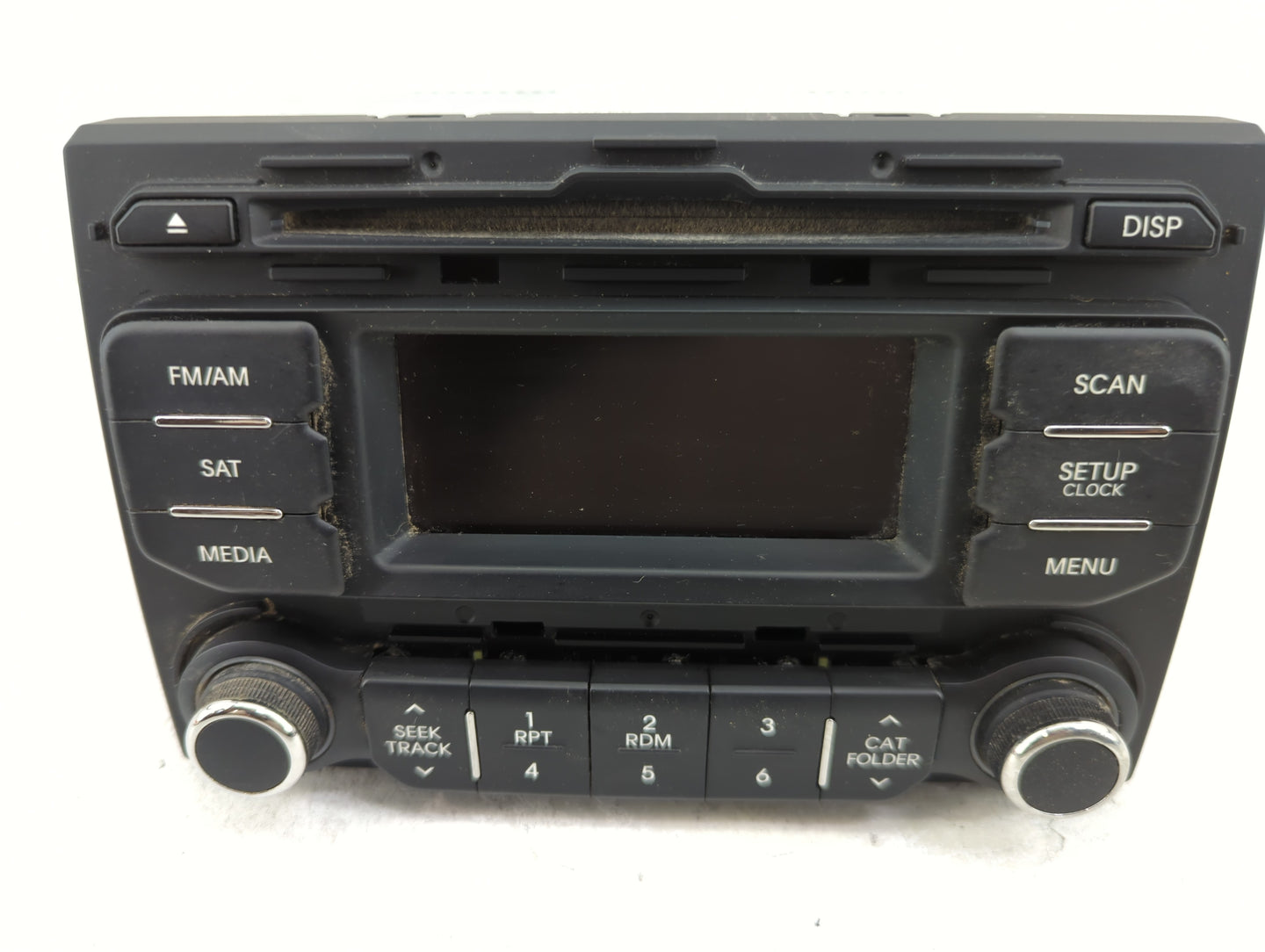 2013 Kia Rio Radio AM FM Cd Player Receiver Replacement P/N:96170-1W900CA AM170IHAN Fits OEM Used Auto Parts - Oemusedautopa