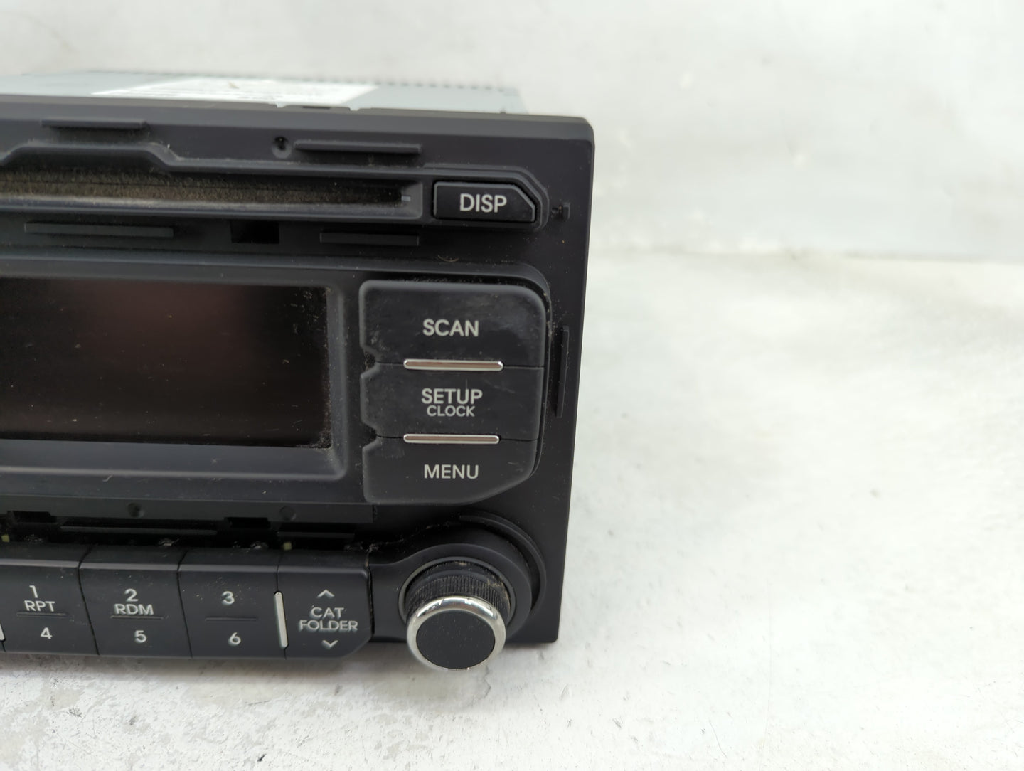 2013 Kia Rio Radio AM FM Cd Player Receiver Replacement P/N:96170-1W900CA AM170IHAN Fits OEM Used Auto Parts - Oemusedautopa