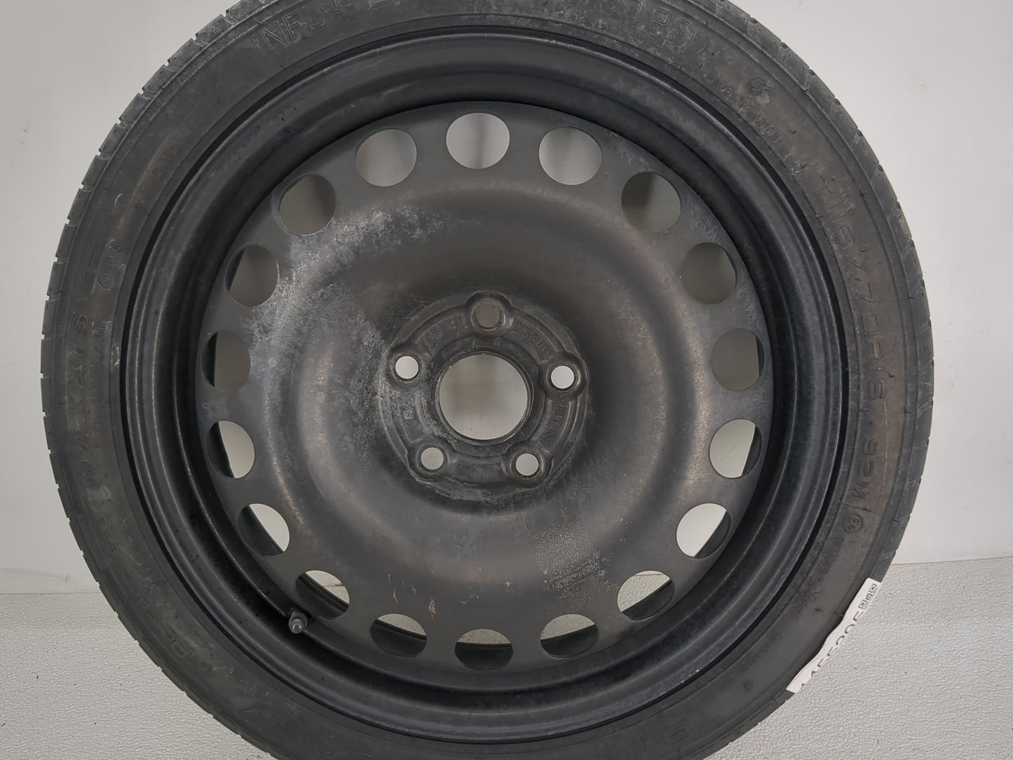 2013 Kia Rio Spare Donut Tire Wheel Rim Oem - Oemusedautoparts1.com