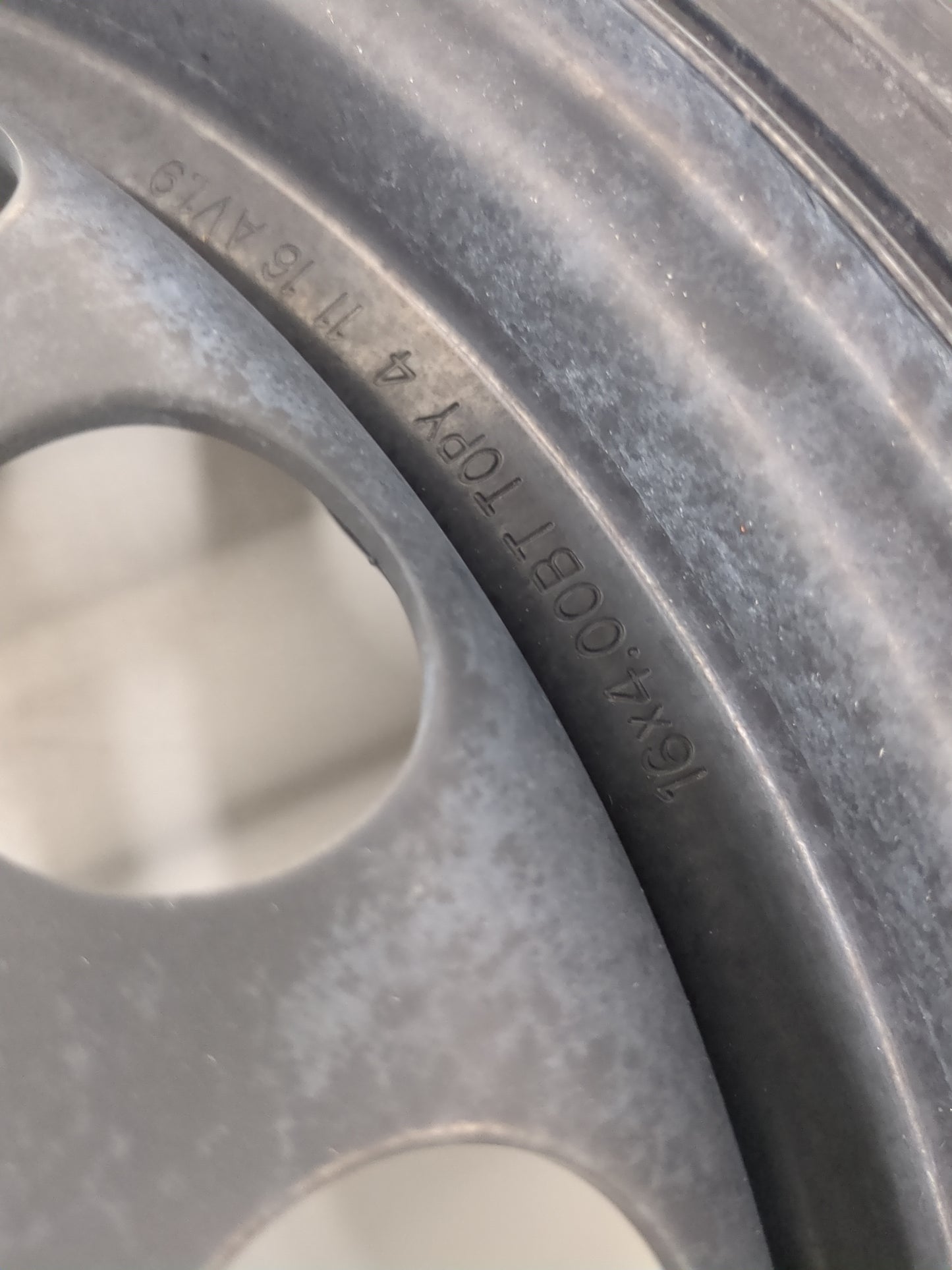 2013 Kia Rio Spare Donut Tire Wheel Rim Oem - Oemusedautoparts1.com