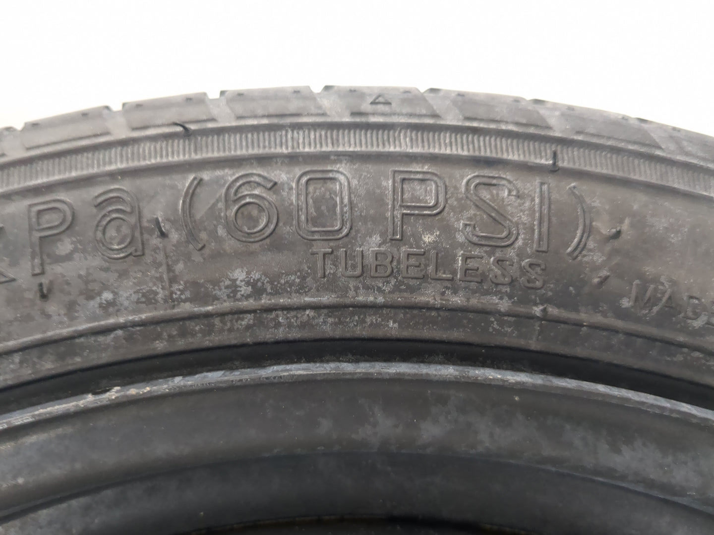 2013 Kia Rio Spare Donut Tire Wheel Rim Oem - Oemusedautoparts1.com