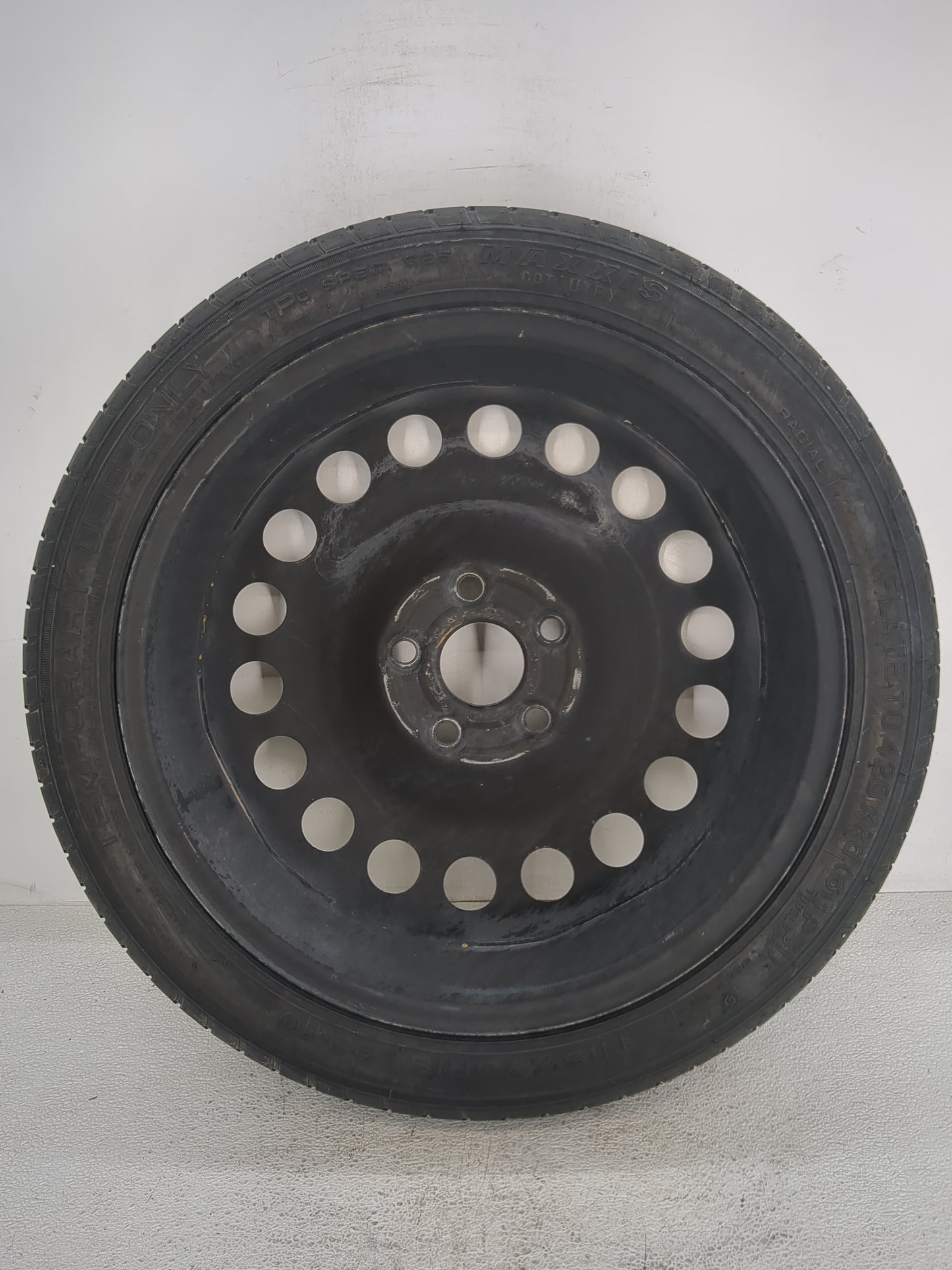 2013 Kia Rio Spare Donut Tire Wheel Rim Oem - Oemusedautoparts1.com
