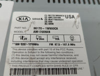 2012-2015 Kia Rio Am Fm Cd Player Radio Receiver - Oemusedautoparts1.com