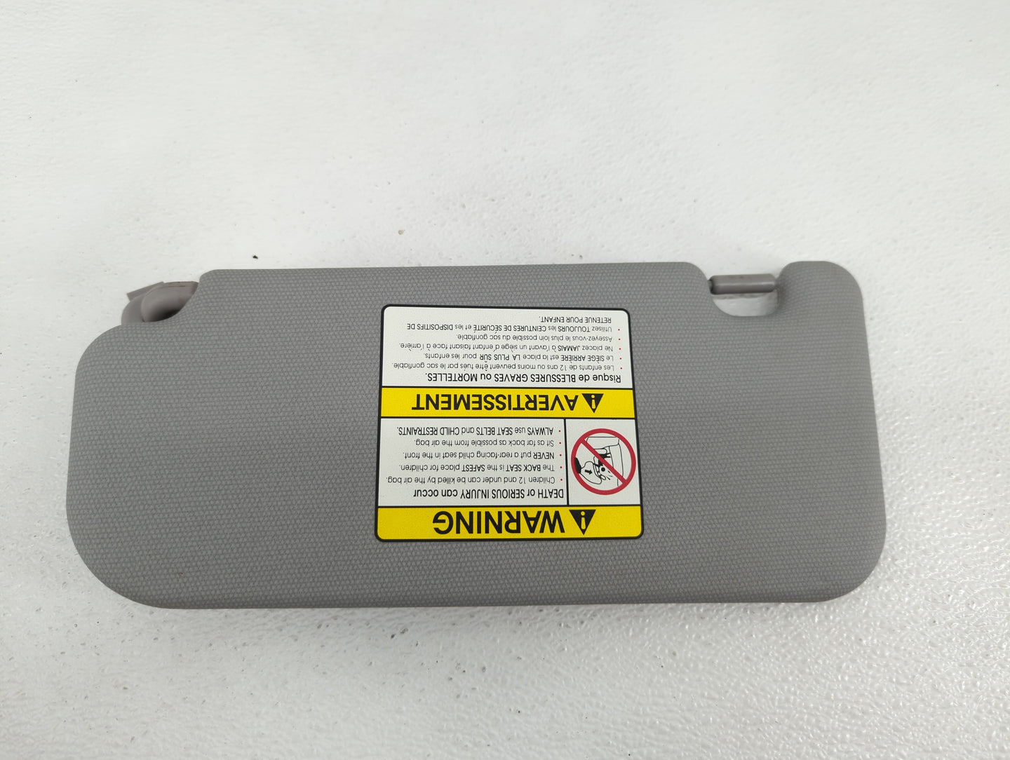 2012-2017 Kia Rio Sun Visor Shade Replacement Passenger Right Mirror Fits Fits 2012 2013 2014 2015 2016 2017 OEM Used Auto P