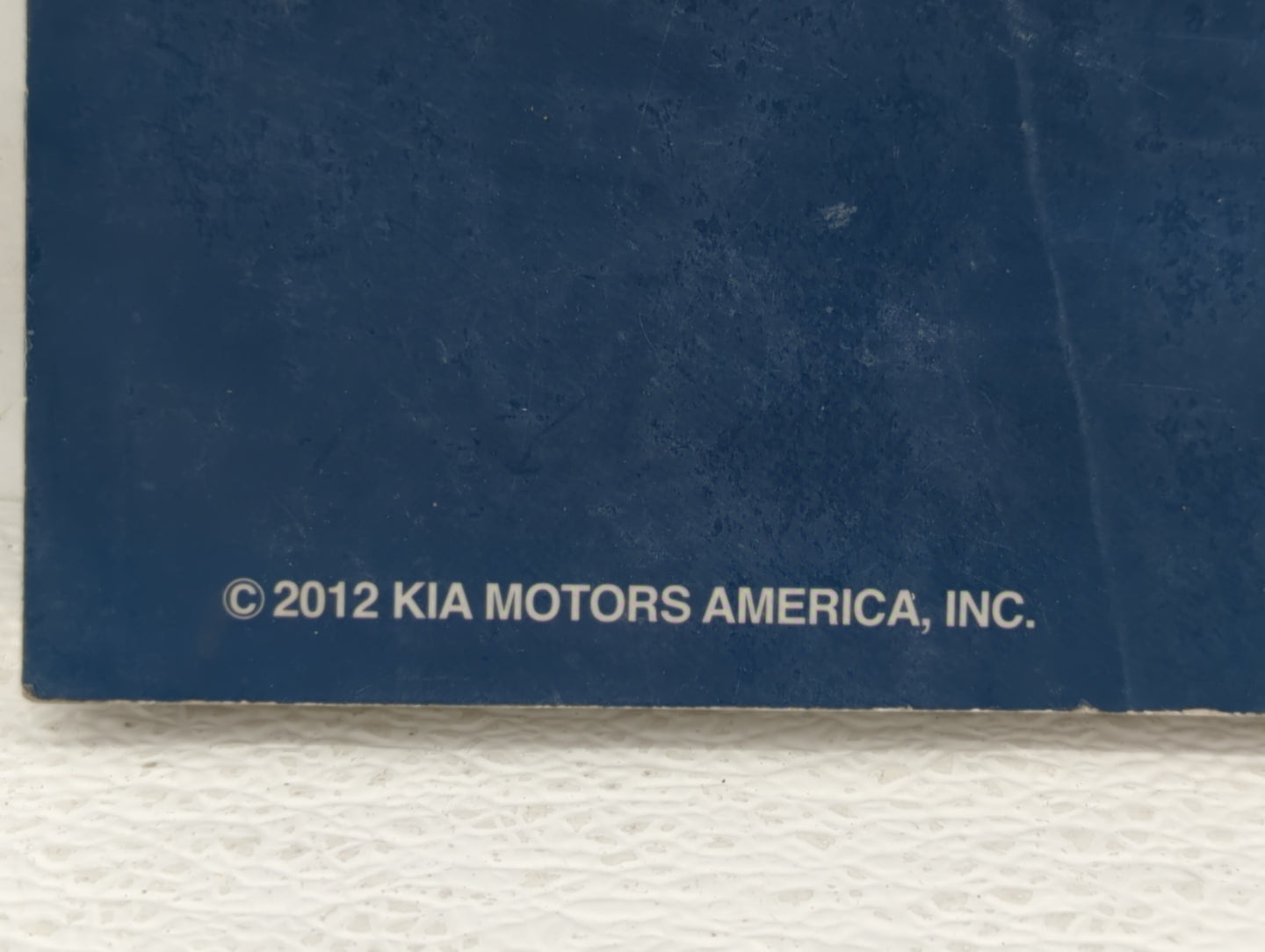2013 Kia Rio Owners Manual Book Guide OEM Used Auto Parts - Oemusedautoparts1.com