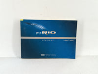 2013 Kia Rio Owners Manual Book Guide OEM Used Auto Parts - Oemusedautoparts1.com