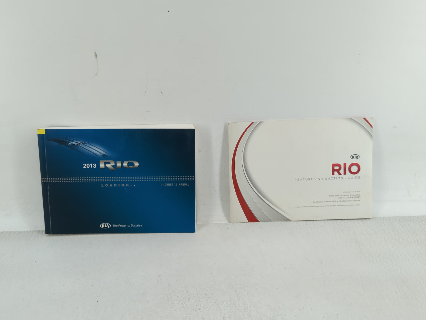 2013 Kia Rio Owners Manual Book Guide OEM Used Auto Parts - Oemusedautoparts1.com