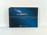 2013 Kia Rio Owners Manual Book Guide OEM Used Auto Parts - Oemusedautoparts1.com