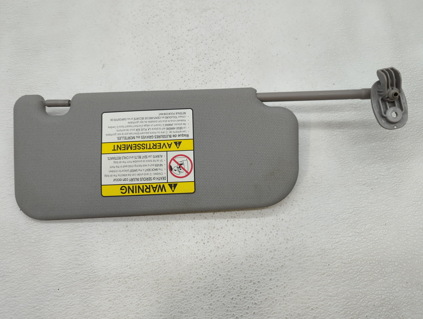 2012-2017 Kia Rio Sun Visor Shade Replacement Driver Left Mirror Fits Fits 2012 2013 2014 2015 2016 2017 OEM Used Auto Parts