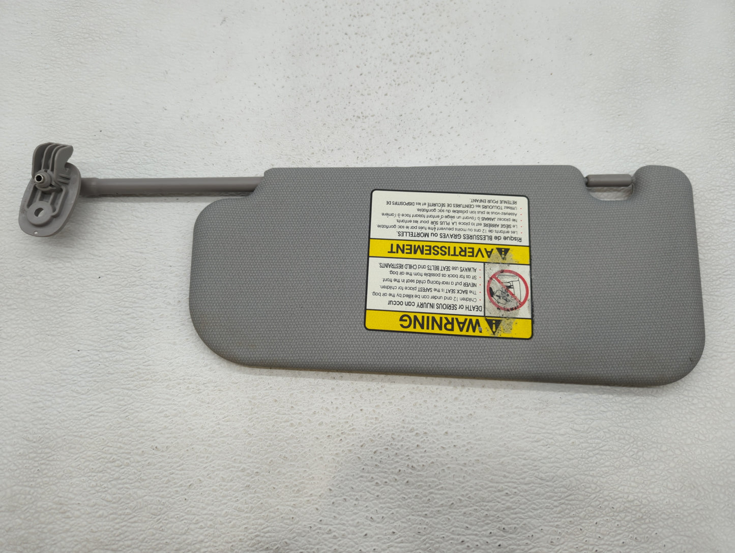 2012-2017 Kia Rio Sun Visor Shade Replacement Passenger Right Mirror Fits Fits 2012 2013 2014 2015 2016 2017 OEM Used Auto P