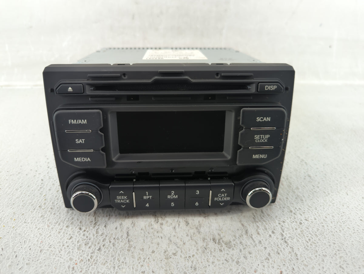 2012-2015 Kia Rio Am Fm Cd Player Radio Receiver 539992 - Oemusedautoparts1.com