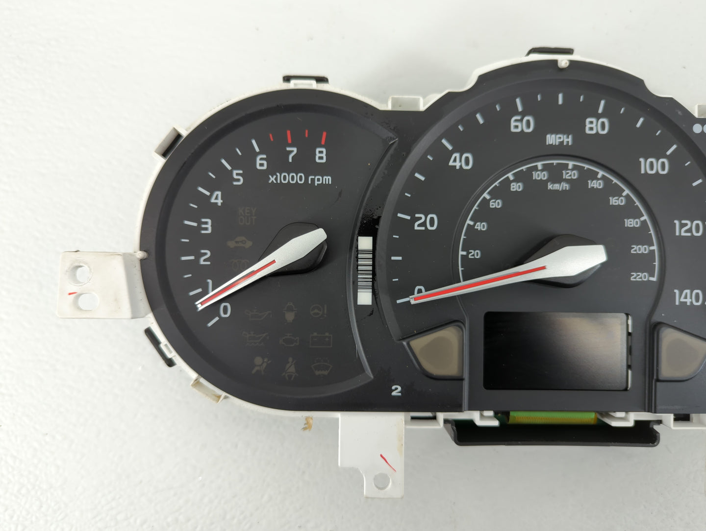 2012-2015 Kia Rio Instrument Cluster Speedometer Gauges P/N:94022-1W018 Fits Fits 2012 2013 2014 2015 OEM Used Auto Parts - 