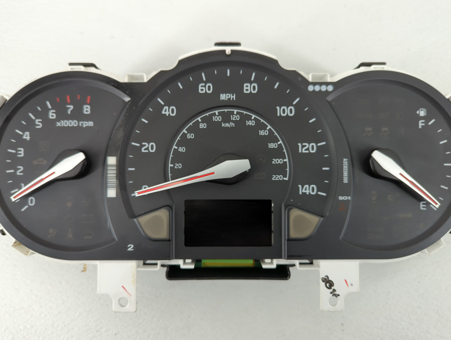 2012-2015 Kia Rio Instrument Cluster Speedometer Gauges P/N:94022-1W018 Fits Fits 2012 2013 2014 2015 OEM Used Auto Parts - 